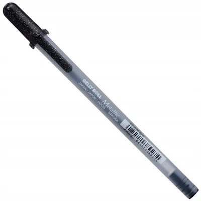 Produktbild von Sakura Gelly Roll Metallic Gelstift Schwarz 0.4mm