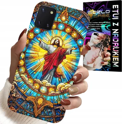 Image de Étui Pour Samsung Galaxy A81 - Jesus Religion + Verre