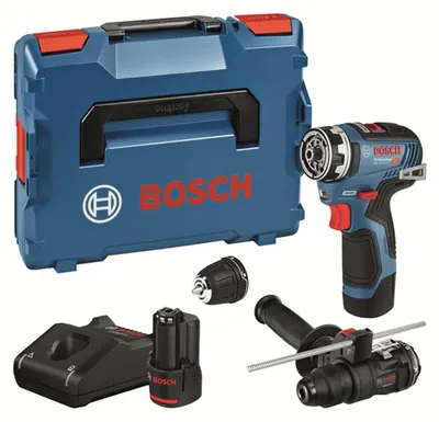 Image de BOSCH Professional 06019H3009 BOSCH Professional GSR 12V-35 FC Kit perceuse-visseuse sans fil 12,0 V, avec 2 batteries