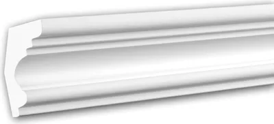 Produktbild von PROFHOME 150122 Eckleiste aus Polyurethan Deckenleiste Stuckleiste 2 m