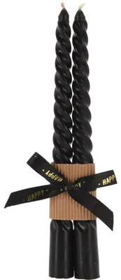 Immagine prodotto di Set di 2 candele taper TWISTED, 20 cm