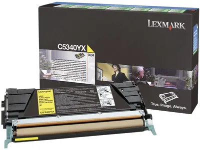 Produktbild von Lexmark - Besonders hohe Ergiebigkeit - Gelb - original - Tonerpatrone LCCP, LRP - für Lexmark C534dn, C534dtn, C534n