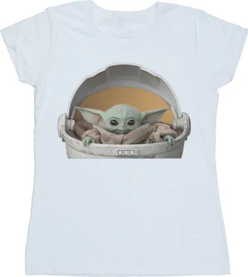 Produktbild von Star Wars - "The Mandalorian The Child" T-Shirt für Damen BI43033 (XXL) (Weiß)