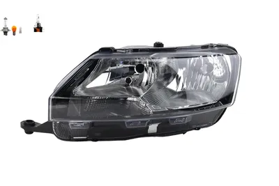 Zdjęcie produktu dla Johns, Reflektory halogenowe kompatybilne z Skoda Rapid 07/2012 -04/17 Lewa żarówka 5JB941017 5JB941015