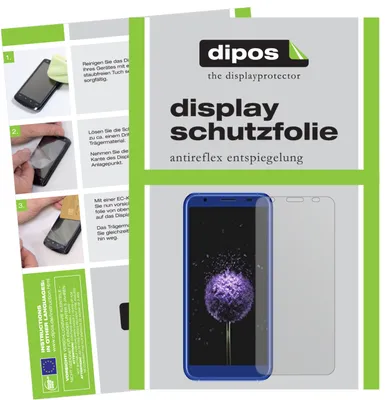 Obrázek produktu pro 2x ochranná fólie displeje pro Doogee X50L matná ochranná fólie displeje dipos