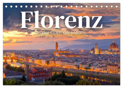 Produktbild von Florenz - In der Stadt der Medici. (Tischkalender 2027 DIN A5 quer), CALVENDO Monatskalender