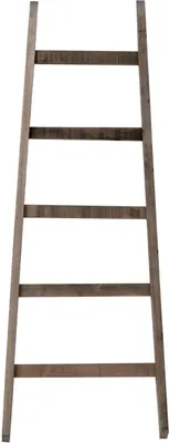 Produktbild von Deko-Leiter - H 100 cm - Braun - Holz - mit 5 Stufen