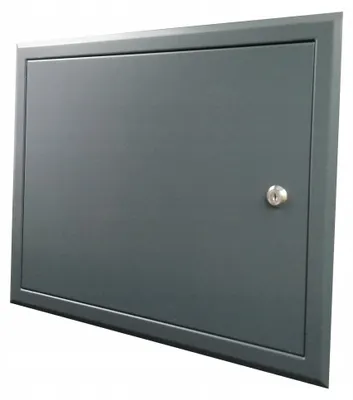 Produktbild von Laco Revisionsklappe DR-2 Metall Anthrazit Schlüssel 40x30
