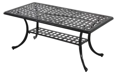 Obrázek produktu pro Odlehlý konferenční stolek z hliníku, rozměry 108 x 57 x 48 cm