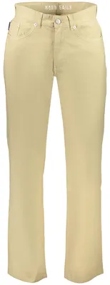 Produktbild von Herrenhose Beige mit Streifen: Reguläre Passform, 5 Taschen, Ecofreundlich