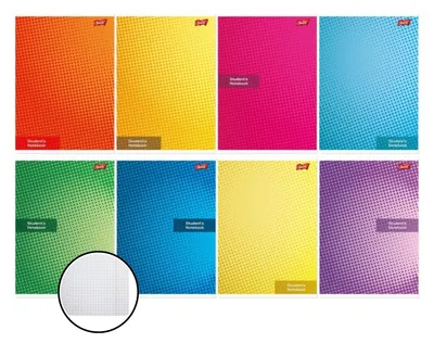 Imagen del producto de Zeszyt A5 60k kratka Students Notebook Unipap