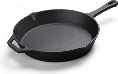 Produktbild von Koock Amsterdam Skillet Gusseisen – Bratpfanne – geeignet für alle Herdarten, einschließlich Grill und Induktion