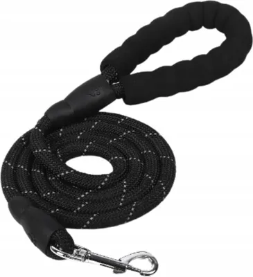 Obrázek produktu pro PETSTORY Reflexní vodítko pro psy 150 cm, černé