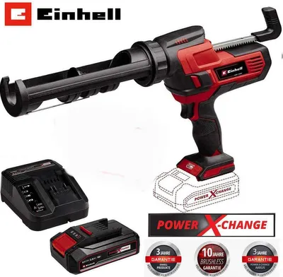 Produktbild von Einhell Akku-Kartuschenpistole TE-SG 18/10 Li 18V mit Akku 2.5 Ah und Ladegerät