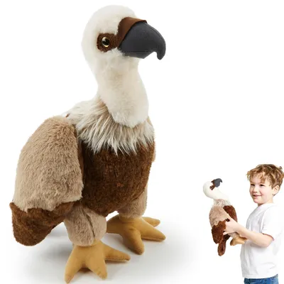 Image de Zappi Co – Peluche Geier (36 cm) – Un animal en peluche respectueux de l'environnement et adapté aux enfants, parfait pour la collection de jouets de votre enfant, fabriqué à partir de matériaux 100% recyclés