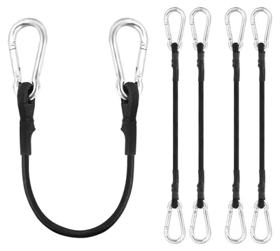 Imagen del producto de Solidchoice - Correas elásticas con ganchos, paquete de 6 unidades, para bicicletas y motocicletas