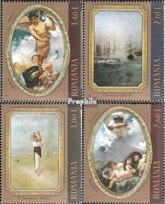 Produktbild von Briefmarken Rumänien 2011 Mi 6489-6492 (kompl.Ausg.) postfrisch Gemälde