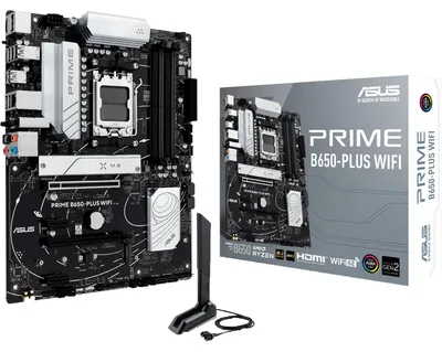 Immagine prodotto di ASUS PRIME B650-PLUS WIFI AMD B650 Socket AM5 ATX
