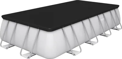 Produktbild von Aufstellpool Bestway Power Steel 549x274x122 cm mit Kartuschenreiniger 5.678 L/S mit Abdeckung und Leiter