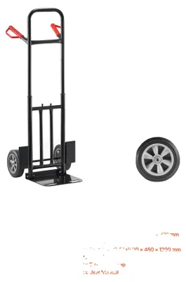 Zdjęcie produktu dla Wózek ręczny, nośność 272 kg, ergonomiczny uchwyt, 600 funtów