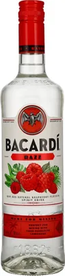 Produktbild von Bacardi Razz Rum and Natural Raspberry Flavour Flasche 700ml