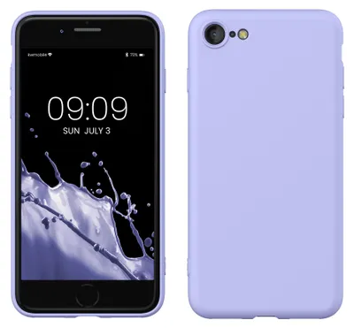Produktbild von kwmobile Handyhülle für iPhone SE 2022 Hülle / iPhone SE 2020 / iPhone 8 / iPhone 7, für iPhone SE Hülle - Schutzhülle für kabelloses Laden - Case in