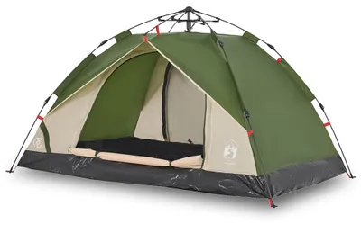 Immagine prodotto di vidaXL Tenda da campeggio a cupola 2 persone verde sgancio rapido