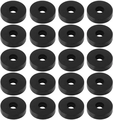 Immagine prodotto di Anelli di protezione in gomma - Prevenzione delle perdite - Set da 50 pezzi - Gomma EPDM resistente