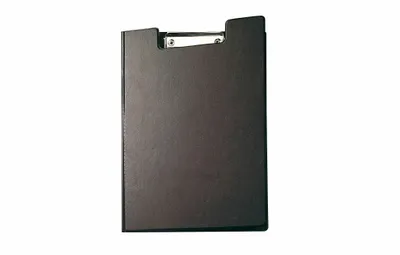 Produktbild von MAUL Schreibmappe A4 Hochformat Karton Folie schwarz