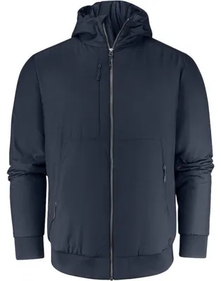Produktbild von James Harvest - "Franklin" Bomberjacke für Herren, Leicht, Recyceltes Polyester ET933 (L) (Marine)