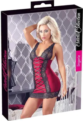 Image de Cottelli Collection - Robe noire, Taille:XL
