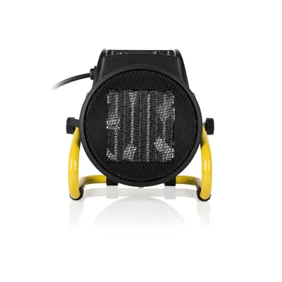 Produktbild von Tristar KA-5060 Industrielles Heizgerät, Industrielle Heizlüfter, 2000 W, Tragbar, 1000 W, Metall, Schwarz, Gelb