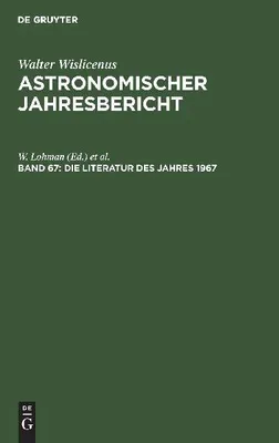 Produktbild von Die Literatur des Jahres 1967