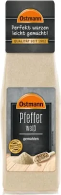 Produktbild von Ostmann Pfeffer weiß gemahlen, Beutel