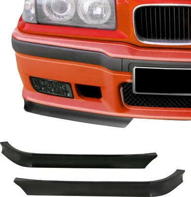Immagine prodotto di Spoiler angoli spoiler anteriore spoiler flaps extra VERSIONE LARGA / PROFONDA per BMW E36