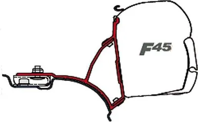 Produktbild von Fiamma Kit VW T5/T6 Transporter Multivan