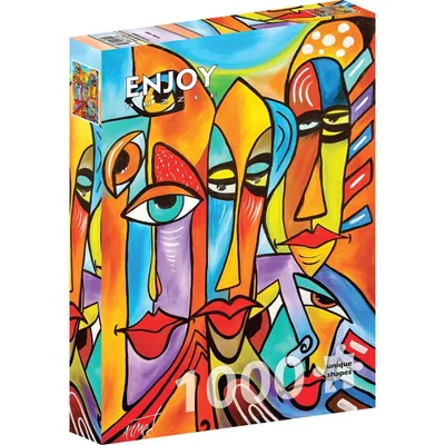 Image de Puzzle 1000 pièces Enjoy – Bico Faces
