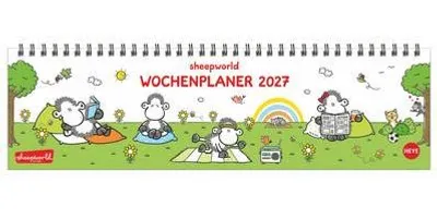 Obrázek produktu pro Týdenní plánovač sheepworld 2027