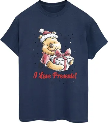 Produktbild von Disney - "Presents" T-Shirt für Damen BI47451 (L) (Marineblau)