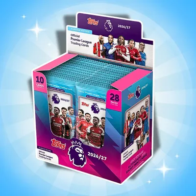 Immagine prodotto di Set espositivo Topps Premier League 2026/27 con 28 bustine