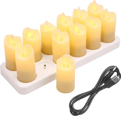 Zdjęcie produktu dla Świeca LED, bezpłomieniowe świece LED, sztuczne świece elektryczne, świece LED, elektryczne świece LED, elektryczne świece wotywne