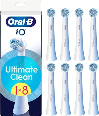 Produktbild von Oral B Ersatzbürstenköpfe Zahnpflege Zubehör iO Series Ultimate Clean White Reinigungskraft für Oral B Zahnbürste