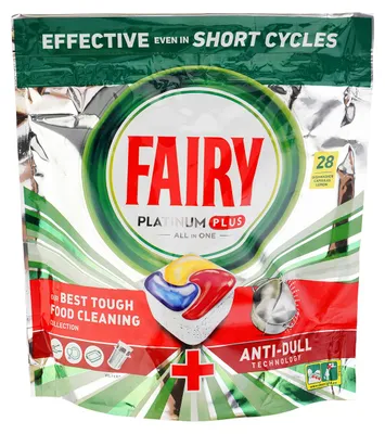 Produktbild von FAIRY Platinum PLUS - Spülmaschinentabs All-In-One 28 Stück