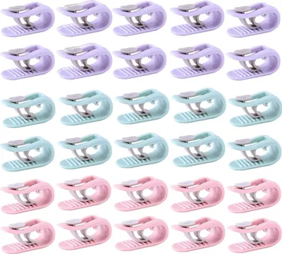 Produktbild von Clip Housse Couette 30 Stück Clips Housse Couette Antidérapants sans Aiguille Clips Courtepointe Pince Couette Clip Fixation Drap Lit Attaches Couette Houseware Lit Clip Fixations Titulaire