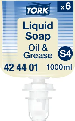 Immagine prodotto di TORK 424401 Sistema di sgrassaggio con sapone liquido S4 + S4 NUOVO, 1 litro