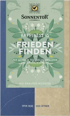 Produktbild von Sonnentor - Frieden finden Tee - 27g