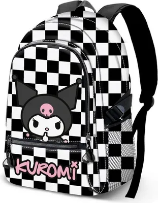Obrázok produktu pre Karactermania Sanrio Kuromi B a W-Fight FAN 2.2 batoh, čierny, 31 x 44 cm, objem 24 l
