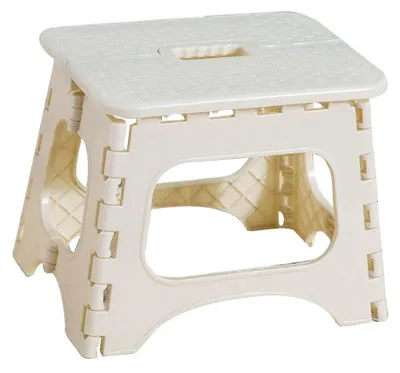 Immagine prodotto di Sgabello pieghevole in plastica con superficie antiscivolo
