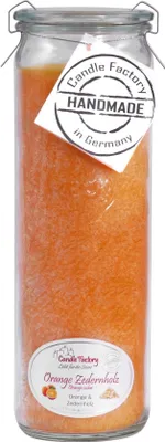 Produktbild von Candle Factory Big Jumbo, Zylinder, Orange, Zedernholz, Orange, 100 h, 1 Stück(e)