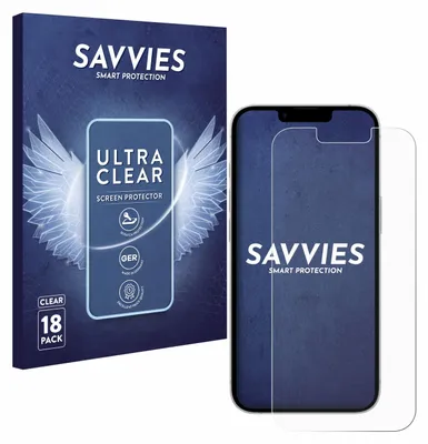 Produktbild von 18x Für Apple iPhone 17e Schutzfolie Savvies Displayschutz Display Schutz Folie Klar Transparent